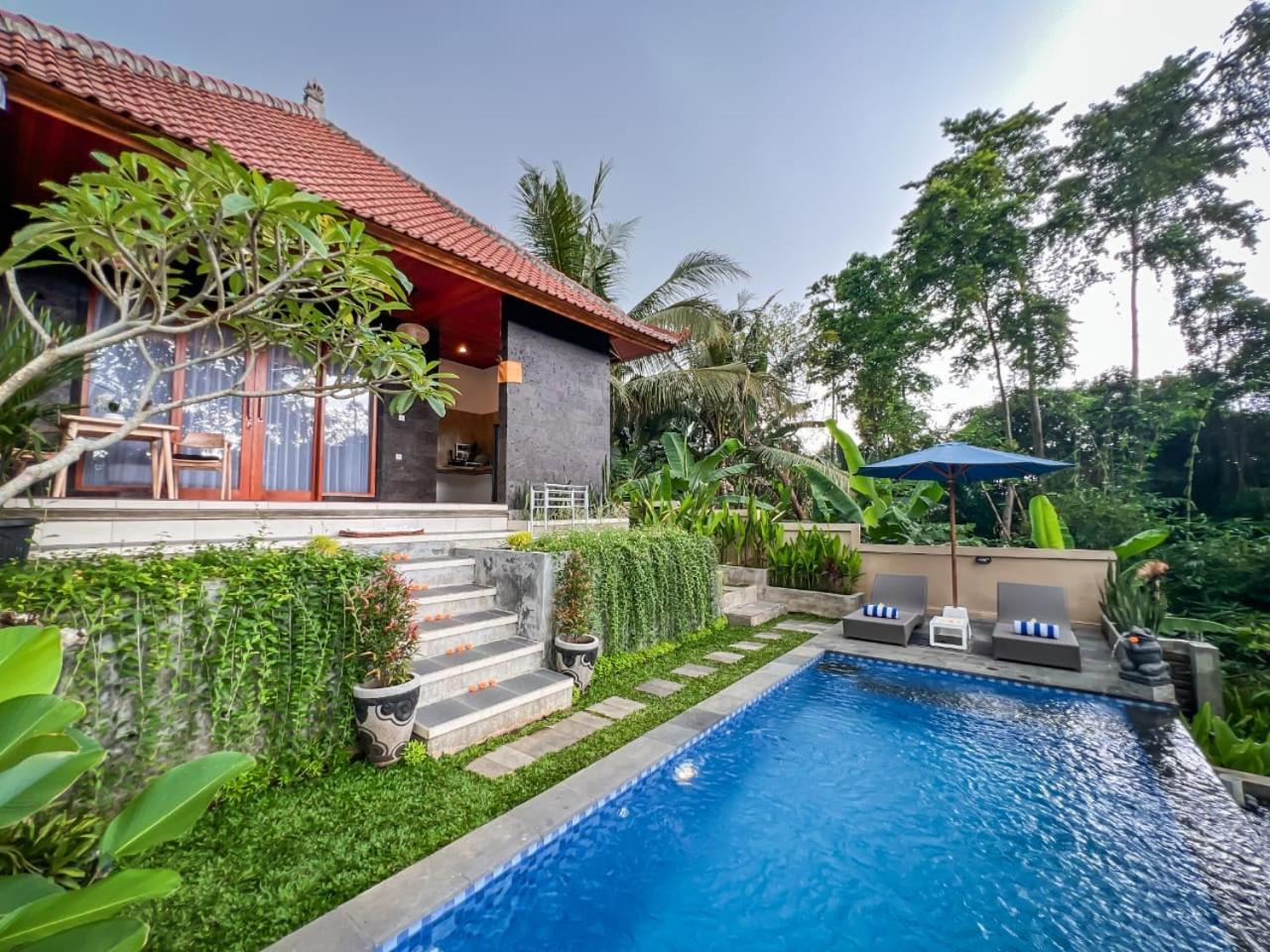 Aris House Private Pool Villa Ubud Extérieur photo